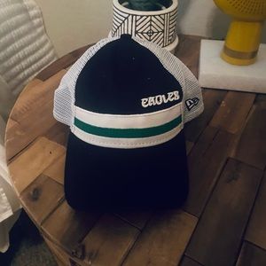 Women’s New Era Philadelphia Eagles Kelly Green Stripe SnapBack Hat - NWOT
